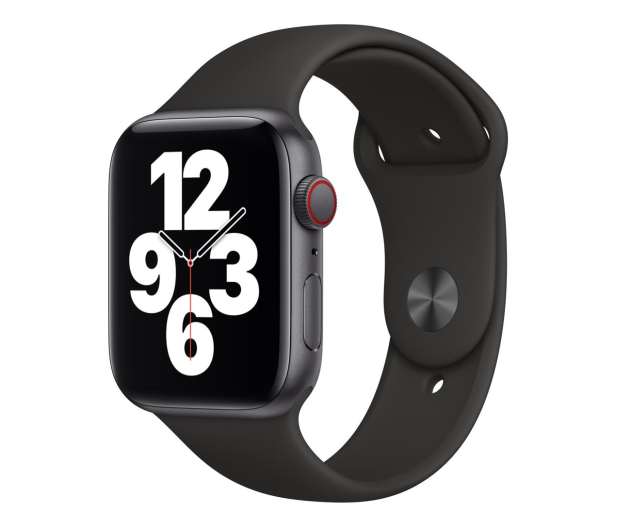 Apple Watch SE 40/Space Gray Aluminium/Black Sport LTE - 592325 - zdjęcie